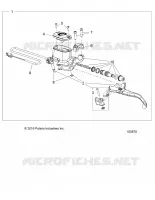 FRENO FRONTAL BRAKE LEVER AND MASTER CYLINDER