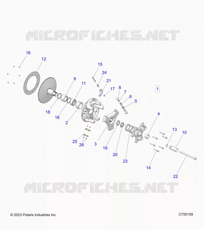 TREN, PRIMARY CLUTCH