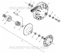 accionado de embrague Magnum 4X4 W97AC42A, Swedish Magnum 4X4 S97AC42E and Norwegia (4940834083C003)