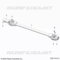 TREN, FRONT PROP SHAFT