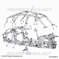 CHASSIS, CAB AND MAIN BASTIDOR