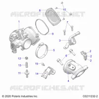 ENGINE, CUERPO DE MARIPOSA AND FUEL RAIL