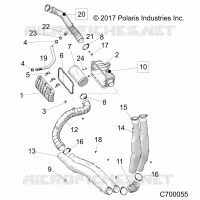 ENGINE, TOMA DE AIRE SYSTEM