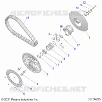 TREN, SECONDARY CLUTCH