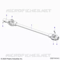 TREN, FRONT PROP SHAFT