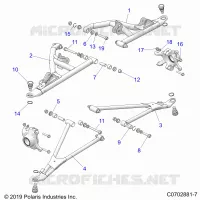 SUSPENSIÃ“N DELANTERA CONTROL ARMS