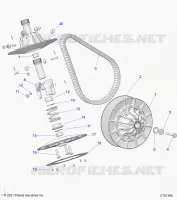 TREN, SECONDARY CLUTCH