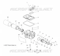 MOTOR, TOMA DE AIRE SYSTEM