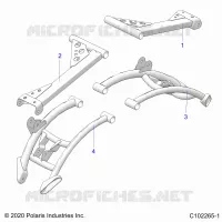SUSPENSION TRASERA CONTROL ARM