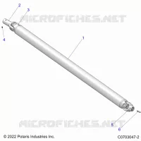 TREN, PROP SHAFT,FRONT