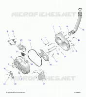 TREN, CLUTCH COVER AND DUCTING