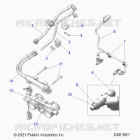 SISTEMA DE COMBUSTIBLE, RAIL, LINES AND THROTTLE BODY