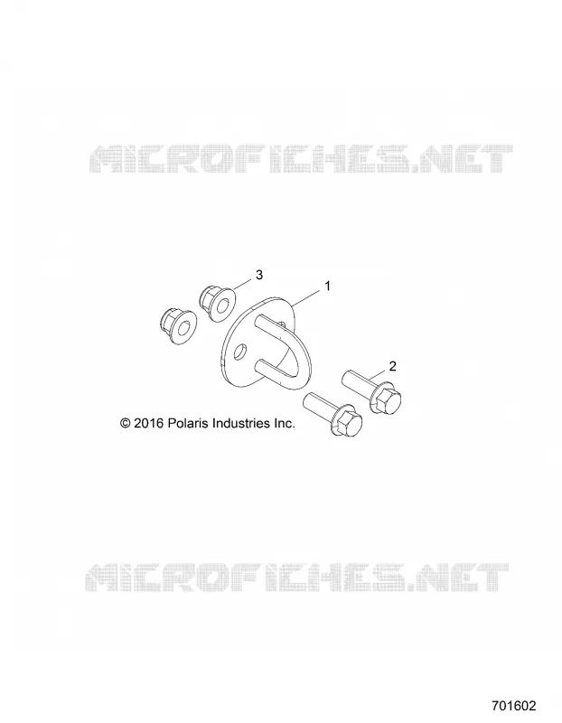 CHASIS, TOW HOOK