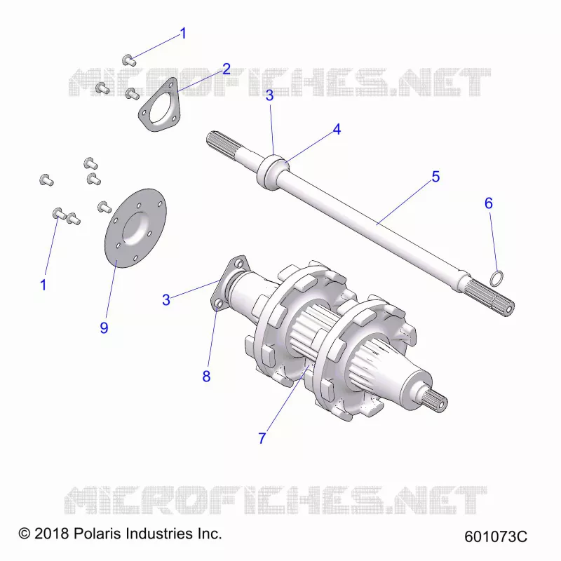 DRIVE TRAIN, JACKSHAFT AND EJE DE TRANSMISIÃ“N