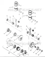 PISTÓN Y CIGÜEÑAL  440 XCR SP X951660 (4932833283C012)
