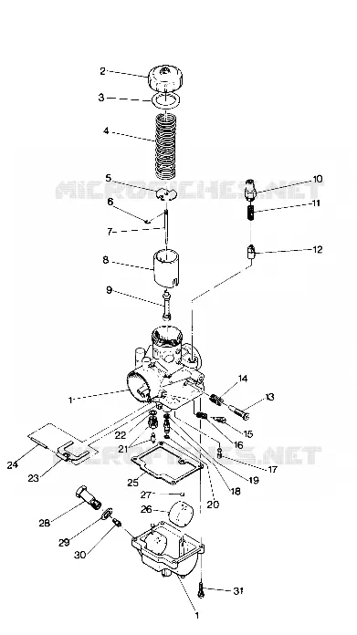 CARBURADOR SPRINT E/S (4915431543036A)