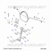 STEERING, SOPORTE DE MANILLAR