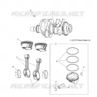 ENGINE, CIGUEÑAL AND PISTON