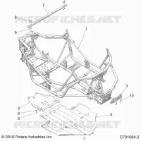 CHASSIS, MAIN FRAME AND ESQUÃD PLATE