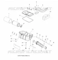 MOTOR, TOMA DE AIRE SYSTEM