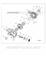 TREN, REAR GEARCASE INTERNALS