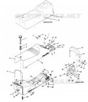 ASIENTO Y tanque de gas ASAMBLEA XLT 0950756, XLT SKS 0950556,  XLT SKS EURO E950 (4928842884A008)