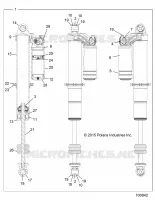 SUSPENSIÃ“N DELANTERA SHOCK INTERNALS