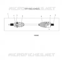 TREN, DRIVE SHAFT, FRONT
