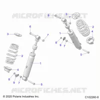SUSPENSION, CHOQUE FRONTAL
