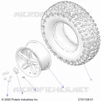 RUEDAS, FRONT/REAR