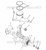 CIGUEÑAL AND PISTON ASSEMBLY (4916351635044A)