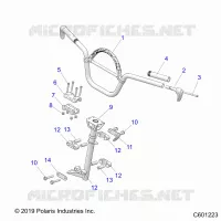 STEERING, SOPORTE DE MANILLAR