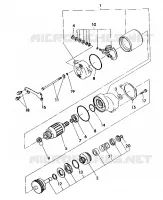 ARRANQUE DEL MOTOR MONTAJE 350 2X4 / W927539 (4922882288036A)