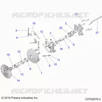 TREN, PRIMARY CLUTCH