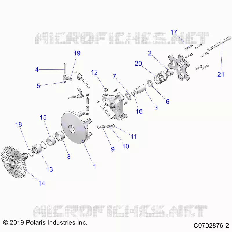 TREN, PRIMARY CLUTCH