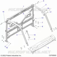 CHASSIS, CAB BASTIDOR