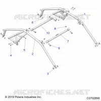 CHASSIS, CAB BASTIDOR