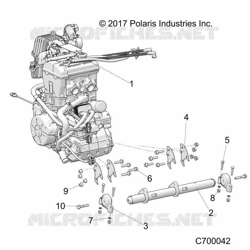 MOTOR, MOUNTING