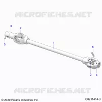 TREN, FRONT PROP SHAFT