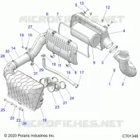 ENGINE, TOMA DE AIRE SYSTEM