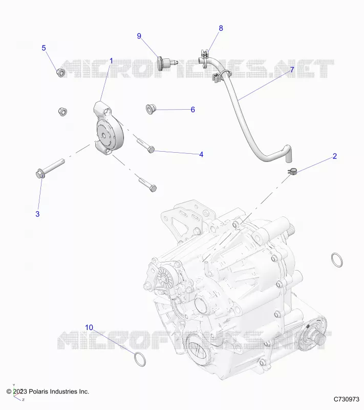 TREN, MAIN GEARCASE MOUNTING
