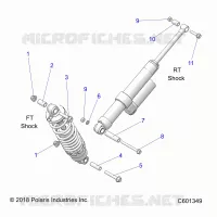 CHOQUE MOUNTING, REAR SUSP.