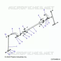 SUSPENSION, REAR BARRA ESTABILIZADORA