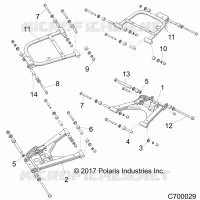 SUSPENSION TRASERA CONTROL ARMS