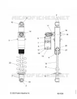 SUSPENSION, SHOCK TRASERO TRACK, VELOCITY
