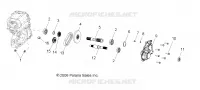 TREN, PRINCIPAL CAJA DE ENGRANAJES OUTPUT SHAFT
