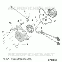 ENGINE, STATOR AND VOLANTE