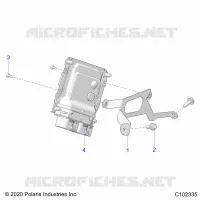 ELECTRICA, ECU MOUNTING