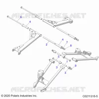 SUSPENSION TRASERA CONTROL ARM MOUNTING