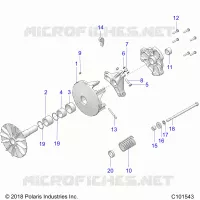 TREN, PRIMARY CLUTCH